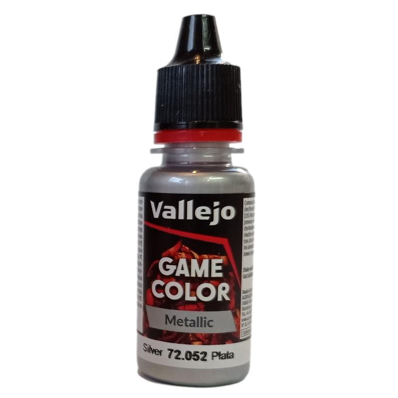 Vallejo Game Color: Silver, 17 ml. 72052